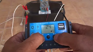 como fazer um carregador de bateria ,com controlador de energia solar ,(transformador no-break).