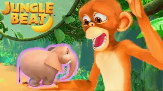 MINI TRUNKS! GIANT MUNKI! | Strange Brew | Jungle Beat: Munki & Trunk | Kids Cartoon 2024