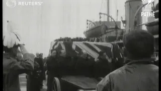 Admiral of the Fleet John de Rolick is buried on Isle of Wight (1928)