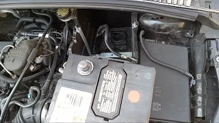 2012-2018 Ford Focus Battery Removal