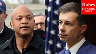 JUST IN: Maryland Gov. Wes Moore & Sec. Pete Buttigieg Provide Update On Baltimore Bridge Collision