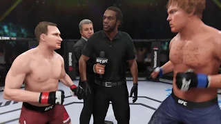 Putin vs. Trump (EA Sports UFC 3) - CPU vs. CPU - Crazy UFC 👊🤪