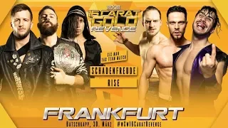 RISE vs. Schadenfreude at wXw 16 Carat Gold Revenge