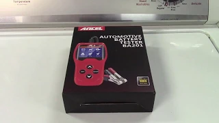 ANCEL Automotive Battery Tester BA201 Review