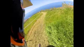 Big Crash (Jump) Downhill GoPro