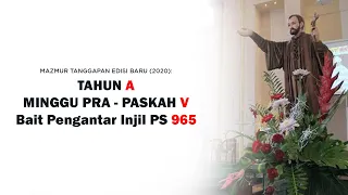 Mazmur Tanggapan Minggu Prapaskah V  - 26 Maret 2023 | Tahun A