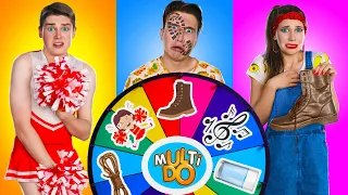 Mystery Wheel Dance Challenge | Prank Wars by Multi DO