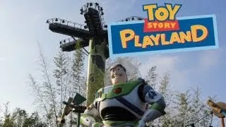 Toy Story Playland Complete Tour at Disneyland Paris