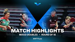 Apolonia Tiago/Shao Jieni vs Qiu Dang/Mittelham | WTT Contender Tunis | XD | R16
