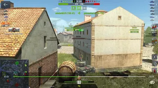 WOT Blitz Wake up call. AMX 13 75 Castilla 3 Kills.