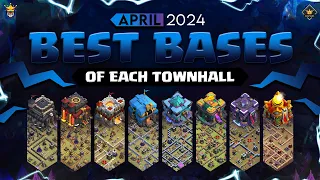 Best War Base for every Town Hall level in Clash of Clans | April 2024