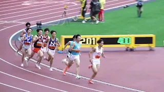 [4k]男子1部　800m　決勝　関東インカレ2022　2022年5月22日(日)