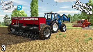 I BUY A LOT OF SMALL SCALE ARABLE EQUIPMENT Survival Challenge FS22 Hinterland Ep 3