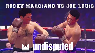 Rocky Marciano vs Joe Louis | Undisputed Boxing Game Full Fight