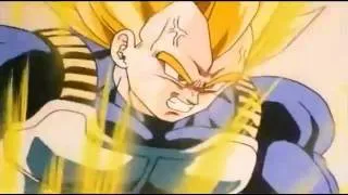 Vegeta Transforms Into Super Vegeta