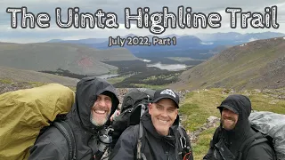 The Uinta Highline Trail 2022, Part 1, Acclimation & Day 1 #uintahighlinetrail #backpacking #fishing