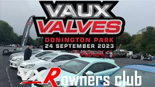 Vaux valves 2023 with the Vxr owners club