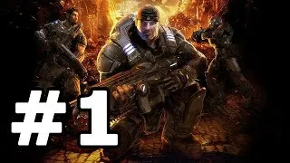 Gears Of War Walkthrough Part 1 - No Commentary Playthrough (Xbox 360)