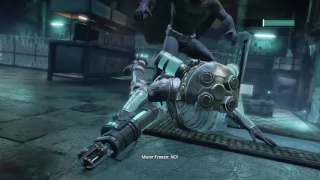 Batman: Return to Arkham - Arkham City Confronting Mr.Freeze (Batman Year One skin)