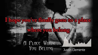 BULLET FOR MY  VALENTINE  -  A PLACE WHERE YOU BELONG LYRICS VIDEO