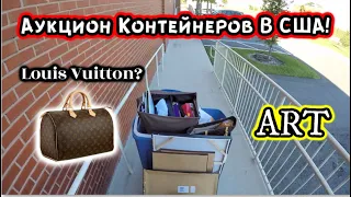 Аукцион Контейнеров В США! Нашли Louis Vuitton, Живопись на Холсте, ДЕНЬГИ! Сорвали Банк или.....