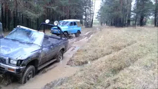 уаз vs toyota surf