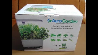 Unboxing Aerogarden Bounty Basic Hydroponic System