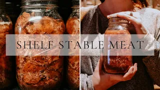 Put SHELF STABLE MEAT in your Pantry | Pressure Canning Beef