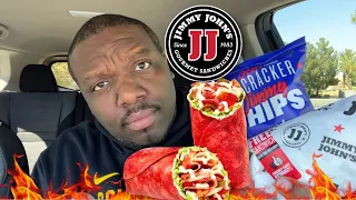 Trying Jimmy John's NEW Firecracker Feast Meal! [Food Review]