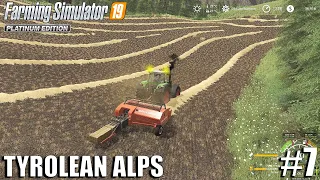 Small Straw Bales & Transporting Silage | Tyrolean Alps | Farming Simulator 19 | #7