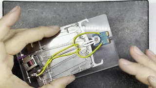 How to solder slot car lead wires