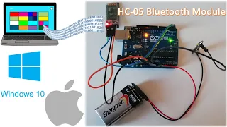 How to Connect HC-05 Bluetooth Module to Windows 10/11 & Mac Apple Computer