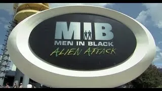 Men In Black Alien Attack attraction ride at Universal Studios Florida