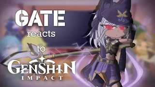 GATE reacts to Genshin Impact characters // CYNO