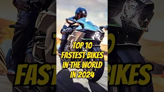 🔥 Top 10 Fastest Bikes in the World in 2024 😮🏍️ #bike #viral #fastest #trending #shorts #top10 #2024