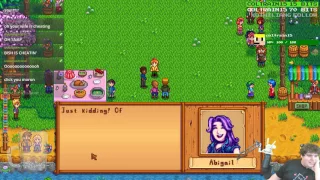 PROOF! Our stardew wife is cheating on us!