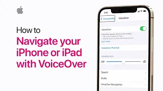 How to navigate your iPhone or iPad with VoiceOver