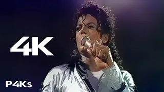 Michael Jackson - I JUST CAN'T STOP LOVING YOU Live at Wembley 1988 | 4K