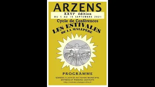 Laurent Bruxelles "A la recherche des origines du genre "Homo" en Afrique" (Arzens, 10 sept. 2021)