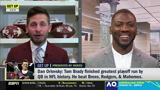 Get Up | Ryan Clark "Tom Brady is the greatest franchise in the NFL" | 2-8-21