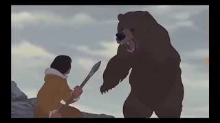 Brother Bear - Kenai Vs The Bear (Deleted Version)