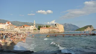 RIČARDOVA GLAVA | BUDVA (4K Walking Tour August 2022) Montenegro 🇲🇪