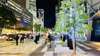 【4K】Night Walk in Japan (Nagoya) #ASMR