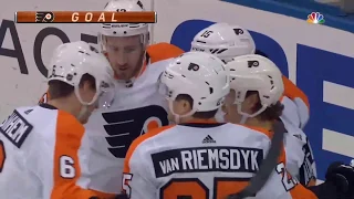 Matt Niskanen Goal - Philadelphia Flyers vs New York Rangers (3/1/20)