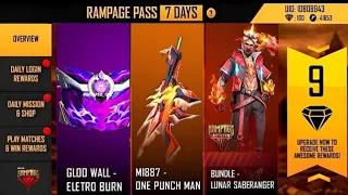 RAMPAGE PASS EVENT FREE REWARDS AND DATE CONFIRMED - MR CREATIVE TAMIL