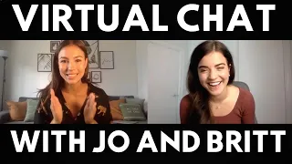 Virtual chat with Jo and Britt