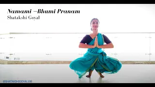 Odissi Mangalacharan – Namami | Bhumi Pranam | Shatakshi Goyal