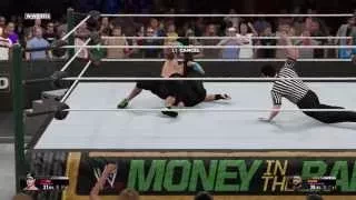 WWE 2K15 | Kevin Owens vs John Cena | MITB simulation