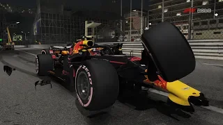 F1 2018 - Crash Compilation #7 (PC HD) [1080p60FPS]