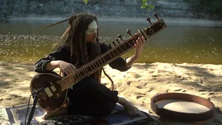 Waagal - Somārudrā || Throatsinging Sitar Live Looping Vedic Sanskrit